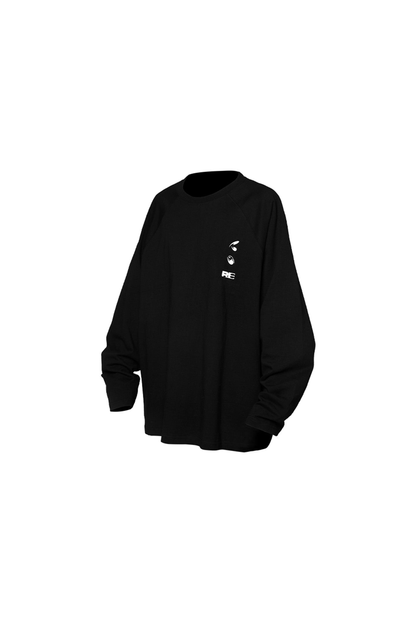 RELABEL丨Two-tone Print Sstructured Long Sleeve T-shirt - PSYLOS 1, RELABEL丨Two-tone Print Sstructured Long Sleeve T-shirt, T-Shirt, RELABEL, PSYLOS 1